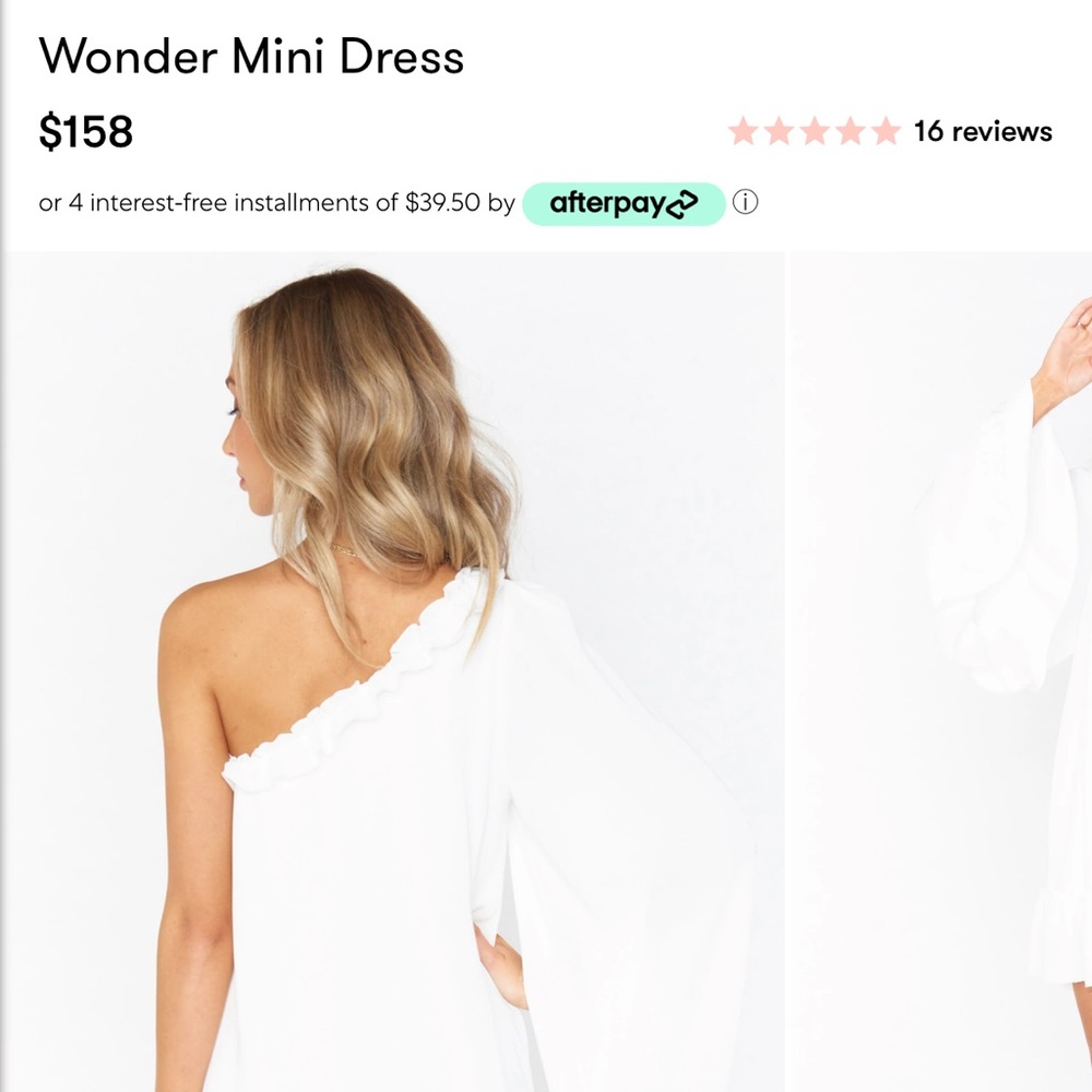 Show Me Your Mumu Wonder Mini Dress Size XL